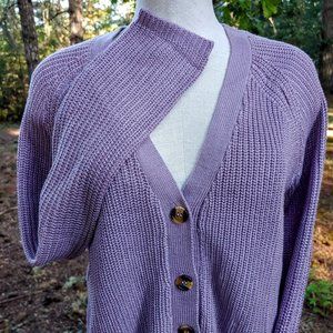 NWT Rue 21 Knit Sweater Crop Lavender